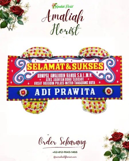 Papan Bunga Ucapan Selamat Empangsari